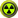 зеленый знак радиации